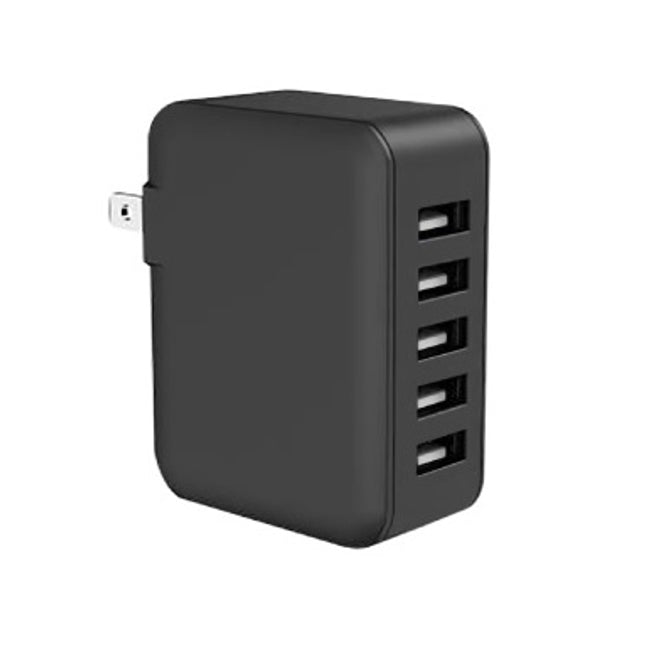 AC72-5N [AC充電器 USB-A×5ポート 合計7.2A出力 ブラック]