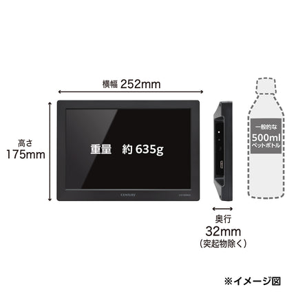 10.1インチUSBモニター plus one USB  [LCD-10000U3]