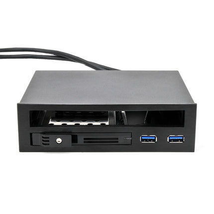 iStarUSA マルチリムーバブルラックV2 Slimドライブ＆2.5 SATA＆USB [T-5K25TU-SA2]