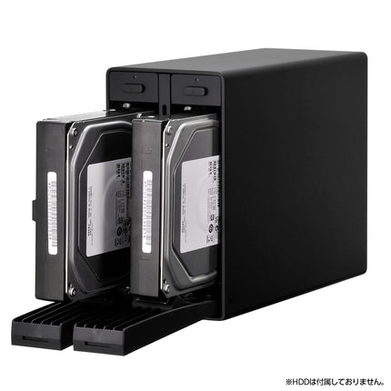 【在庫欠品中】裸族のテラスハウス RAID USB3.2 Gen2 Type-C [CRTS35U32C]