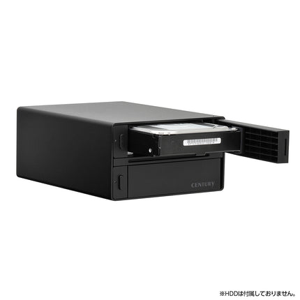 【在庫欠品中】裸族のテラスハウス RAID USB3.2 Gen2 Type-C [CRTS35U32C]