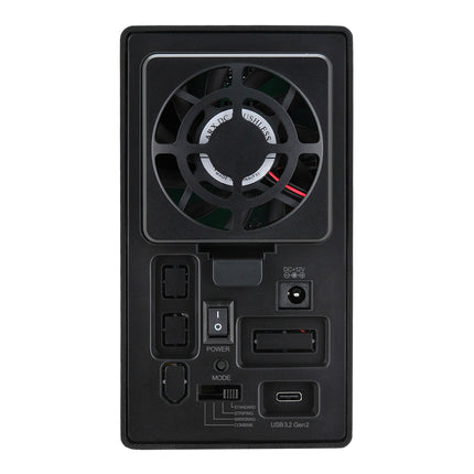 【在庫欠品中】裸族のテラスハウス RAID USB3.2 Gen2 Type-C [CRTS35U32C]