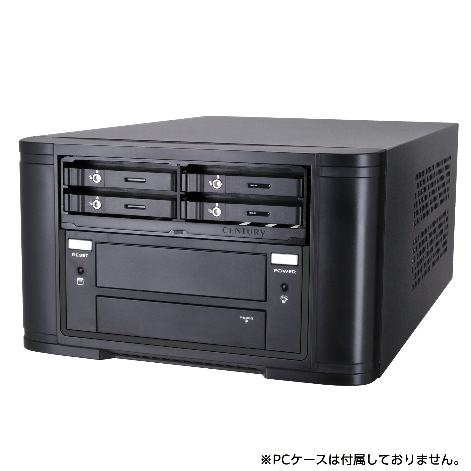 5インチベイにまとめるラック 2.5×4 SATA6G　[CMRK-S4S6G2]