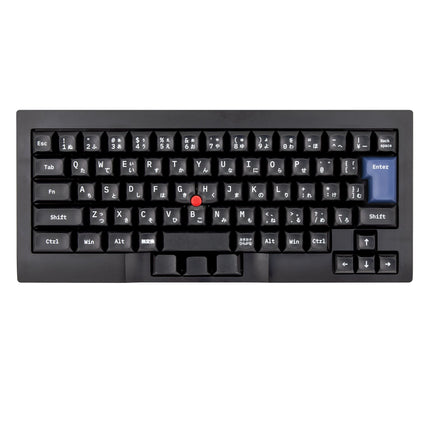『 TEX Shura 』 TrackPoint搭載 68キー日本語JIS配列キーボード  CHERRY MX 茶軸スイッチ [TEX-SR-043]
