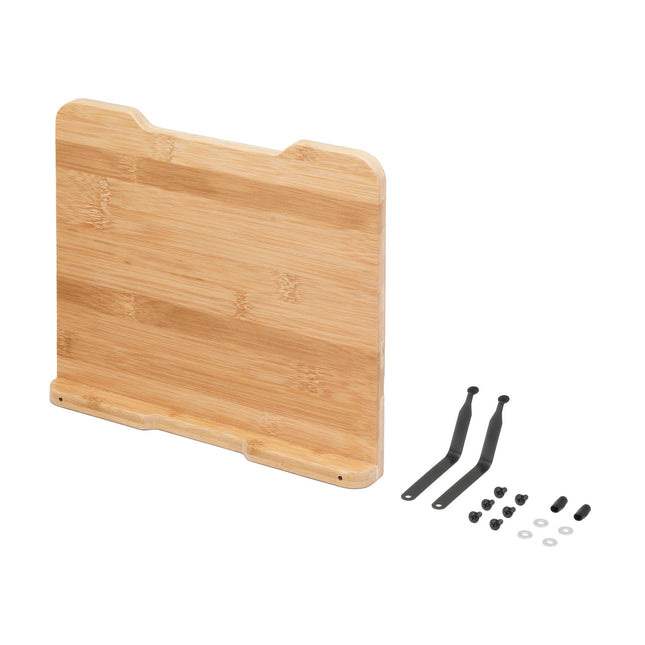 ユニバーサルブックホルダー3WAY for モニターアーム（竹製） [CGMA-OP7]