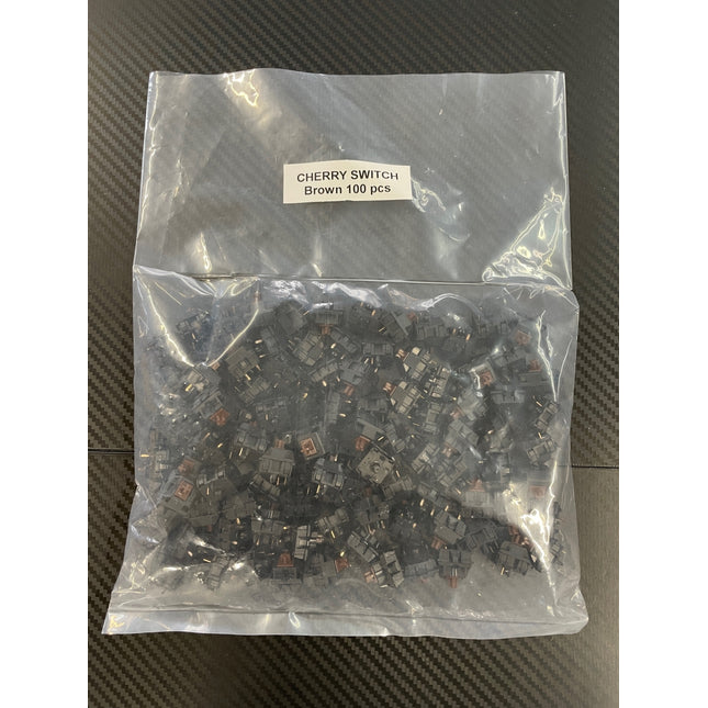 Cherry MX メカニカル 茶軸スイッチ 100個セット　 [ Cherry MX key switch set (Brown)　]