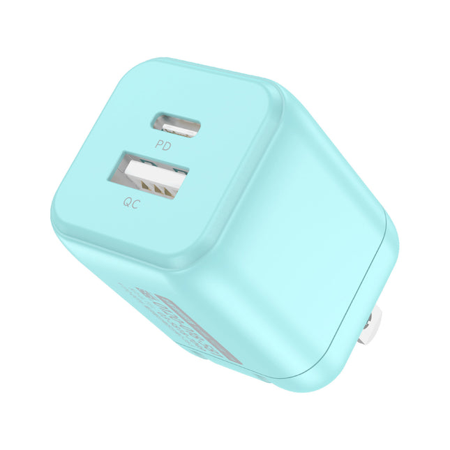 ALL CANDY「 DinkyPower 20W 」USB-AC充電器（アップルグリーン）　[ AC-AC20PD-GR ]