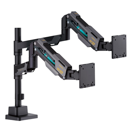 【11/28出荷開始】【予約受付】ガス圧式ゲーミングモニターアーム『 GENERATION 』ブラック　[ CRC-GMA02B ]