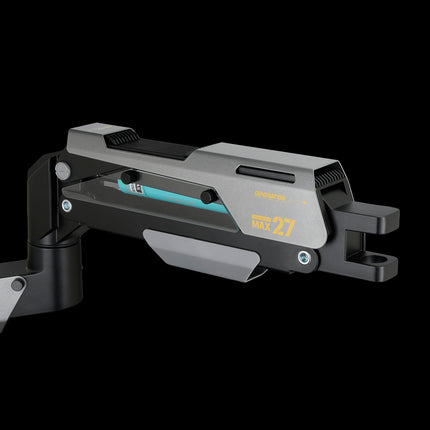 【11/28出荷開始】【予約受付】ガス圧式ゲーミングモニターアーム『 GENERATION 』ブラック　[ CRC-GMA02B ]