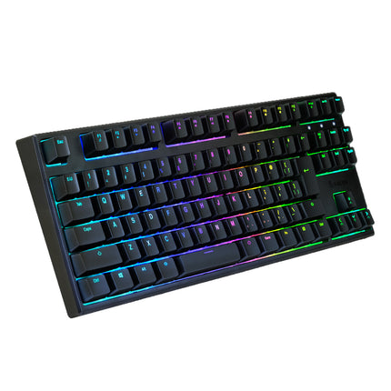 【 3/4 出荷開始予定 】【予約受付】RACEN　磁気スイッチ式 ゲーミングキーボード　MagSwift　ブラック　[ CRC-GKMGRT01BK ]