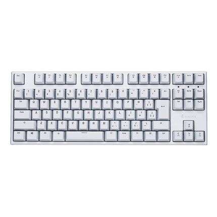 【 3/4出荷開始予定 】【予約受付】RACEN　磁気スイッチ式 ゲーミングキーボード　MagSwift　ホワイト　[ CRC-GKMGRT01WT ]