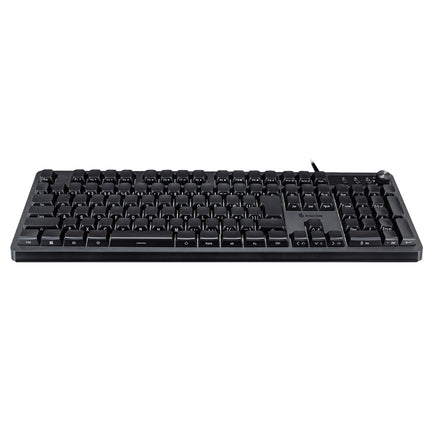 【6/25出荷開始予定】【予約受付】RACEN メンブレン式 ゲーミングキーボード『 Blink 』（112キー）ブラック　 [ CRC-GMBKRGB03B ]