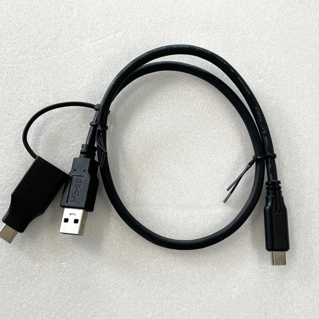 【 Type-A（ Type-C 変換アダプター付）⇔ Type-C 】USBケーブル