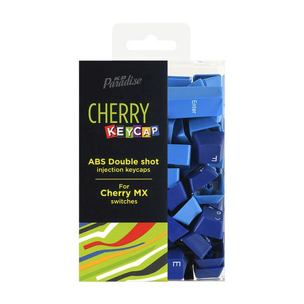 CHERRY MX軸 104英語キーボード用 2色成型カラーキーキャップ （Dasherカラー） [CK-104DS/E]