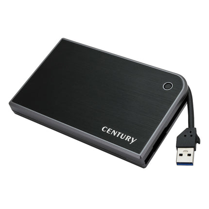 MOBILE BOX USB3.0接続 SATA6G 2.5インチHDD/SSDケース ブラック＆グレー [CMB25U3BK6G]