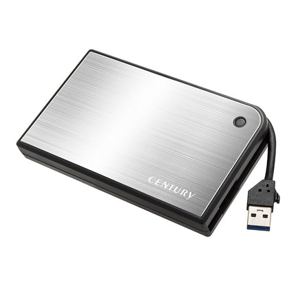 MOBILE BOX USB3.0接続 SATA6G 2.5インチHDD / SSDケース シルバー＆ブラック [CMB25U3SV6G]