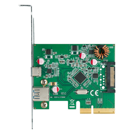 ポートを増やしタイ USB3.1 Gen2(Type-A×1 + Type-C×1) PCI Express×4 接続インターフェイスカード [CIF-U31AC2]