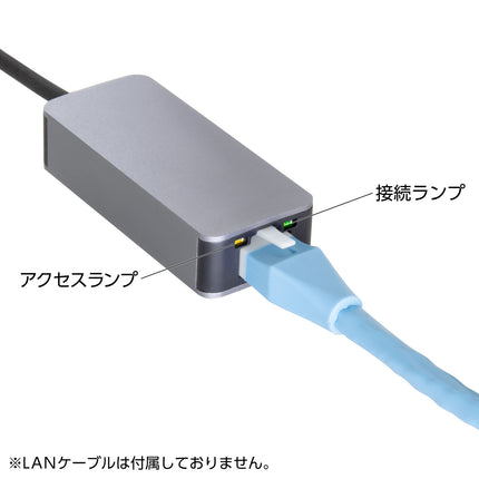 USB-C to 2.5Gigabit LAN変換アダプター ［CCA-UCL25］