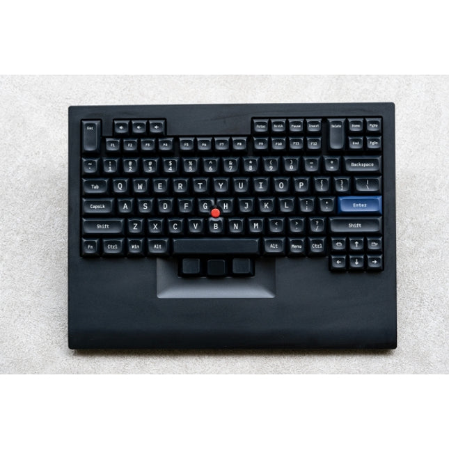 『 TEX Shinobi 』 TrackPoint搭載 英語US配列 7段配置キーボード CHERRY MX Silent Red軸スイッチ [TEX-SH-005]