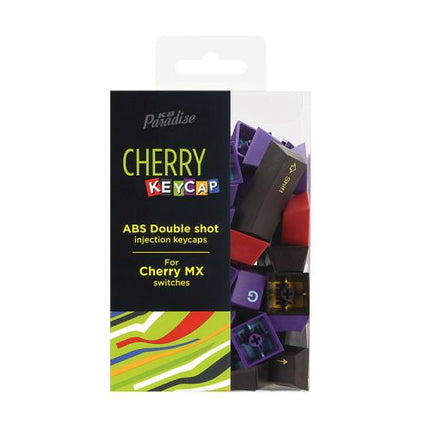 CHERRY MX軸 104英語キーボード用 2色成型カラーキーキャップ （Cubicプロファイル / Chocolate Facory カラー） [CK-104COF-C/E]